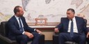  Presidente da CREDN recebe  Embaixador do Egito