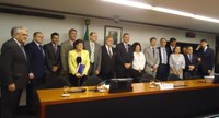 Reunião extraordinária com delegação oficial do Parlamento Europeu