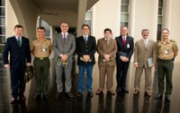 Visita do Deputado Nelson Pellegrino, ao Exmo. Sr. Enzo Enzo Martins Peri, Comandante do Exército Brasileiro, que apresentou os  Projetos Estratégicos do Exército Brasileiro