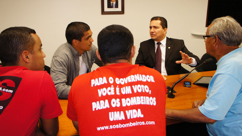 Mendonça Prado convence bombeiros do Rio para retornarem no dia 09 de agosto