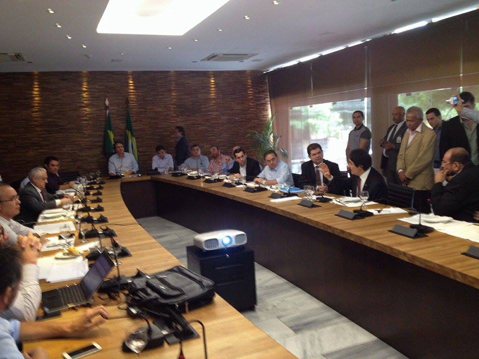 Deputados se encontram com governador do Ceará