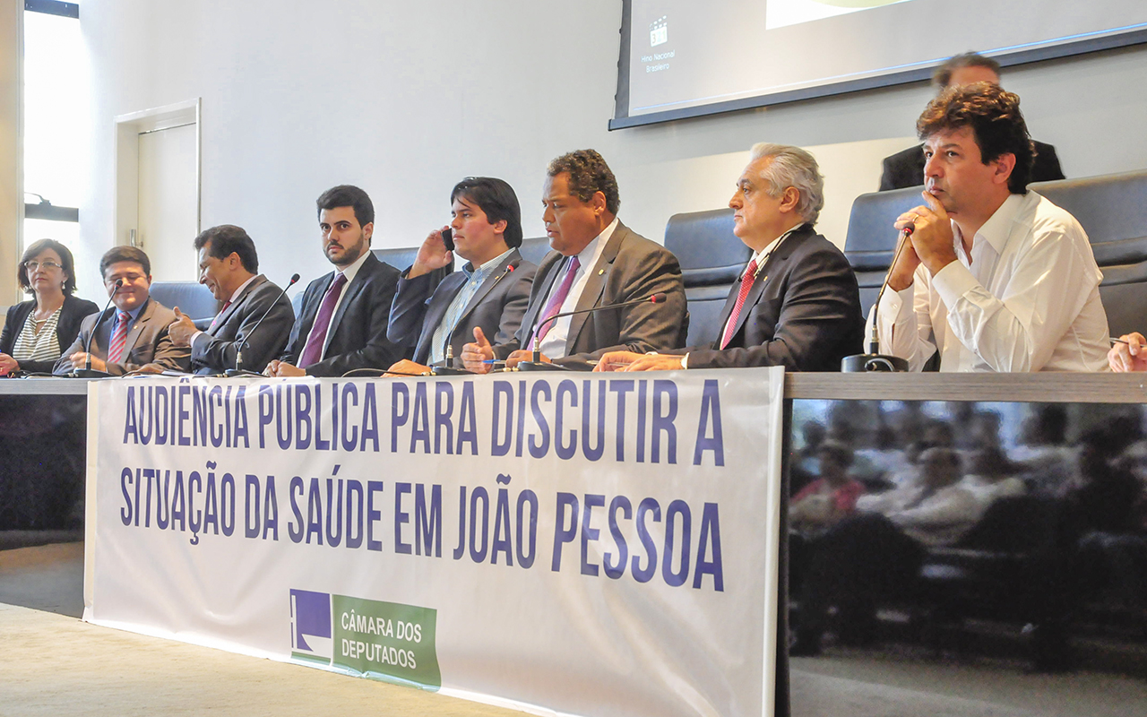 Audiência em João Pessoa discute serviços de saúde pública do estado
