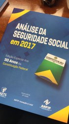 ANFIP lança 18ª edição do livro Análise da Seguridade Social com dados de 2017