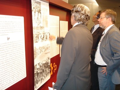 Inauguração da exposição "Dia do Trabalho"