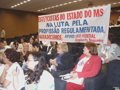 Audiência - esteticistas 25.08.2009