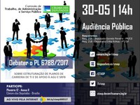Estruturação de planos e carreiras no âmbito do poder executivo federal é tema de debate na Comissão