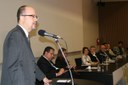 Ministro do Turismo, Luiz Barreto, discursa na abertura do XII CBRATUR