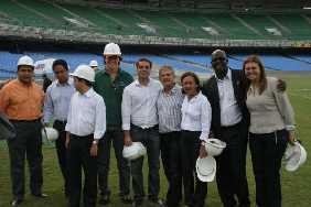 Visita Obras Pan2007 - Maracanã