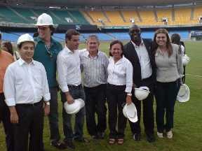 Obras no Maracanã