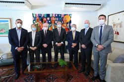 Arthur Lira e deputados discutem a retomada do turismo