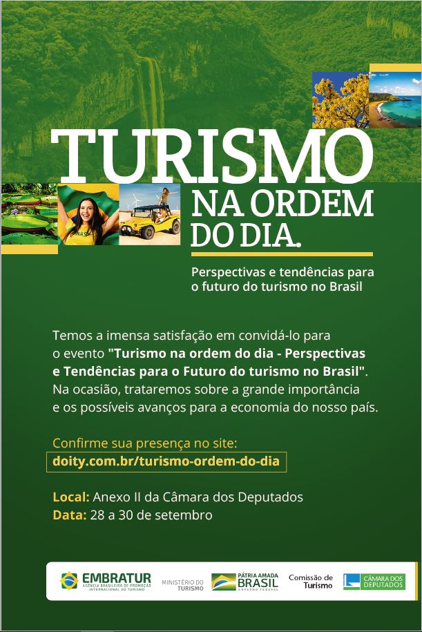 Câmara comemora Dia Mundial do Turismo com programação especial