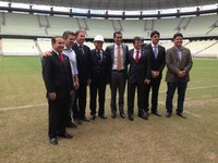 CTD elogia obras da Copa em Fortaleza