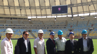 CTD visita Maracanã e Galeão