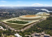 CTD visita obras da Copa 2014 em Belo Horizonte