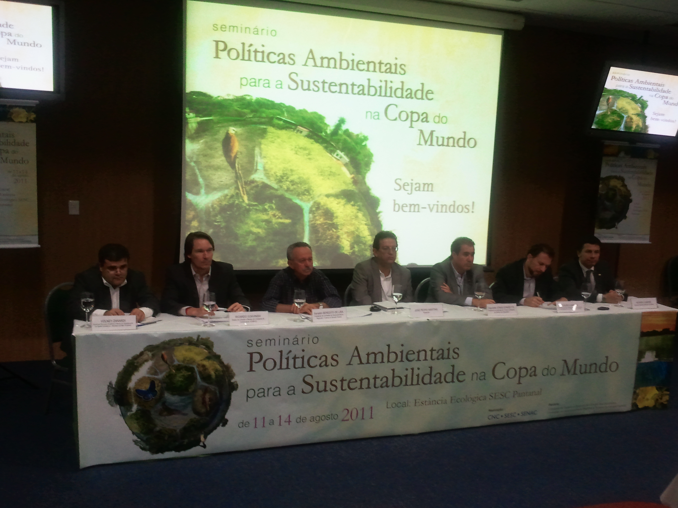 Donizette participa de Seminário sobre Sustentabilidade da Copa 2014