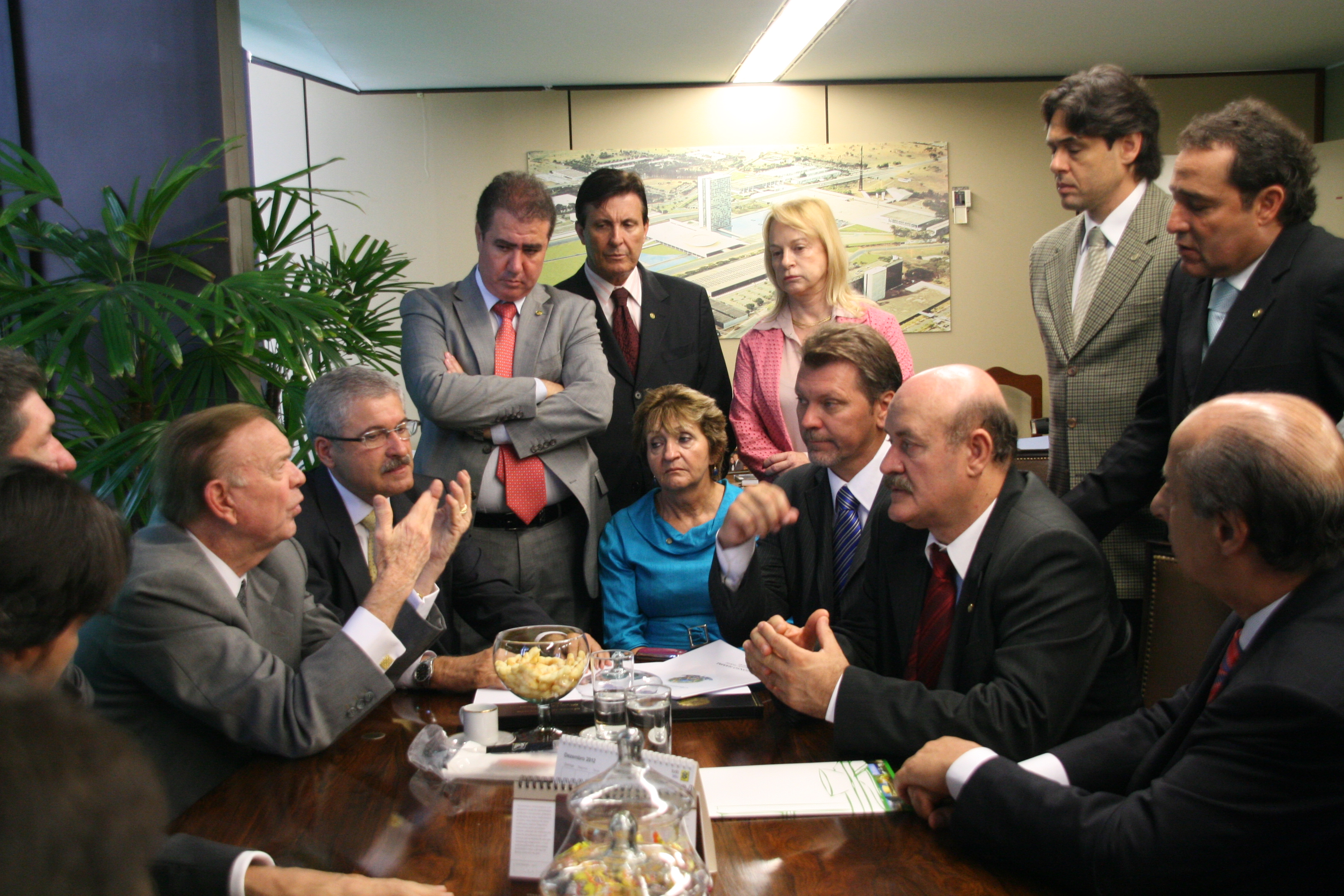 Em visita à CTD, Marin defende “diálogo permanente” com o Congresso