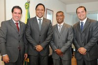 Mesa Diretora da CTD é recebida pelo Ministro do Esporte