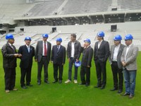 Presidente da CTur integra comitiva parlamentar em visita de inspeção à Arena da Baixada