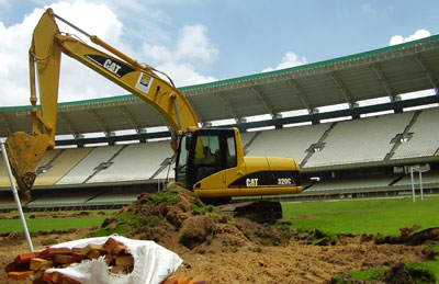 Sinaenco fala sobre andamento das obras da Copa 2014 na CTD