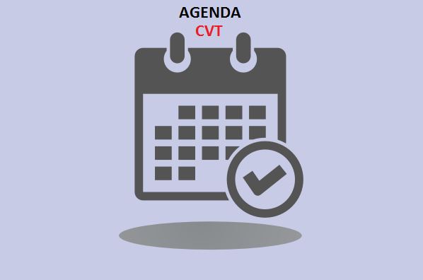 Agenda CVT para semana de 09/09 a 13/09