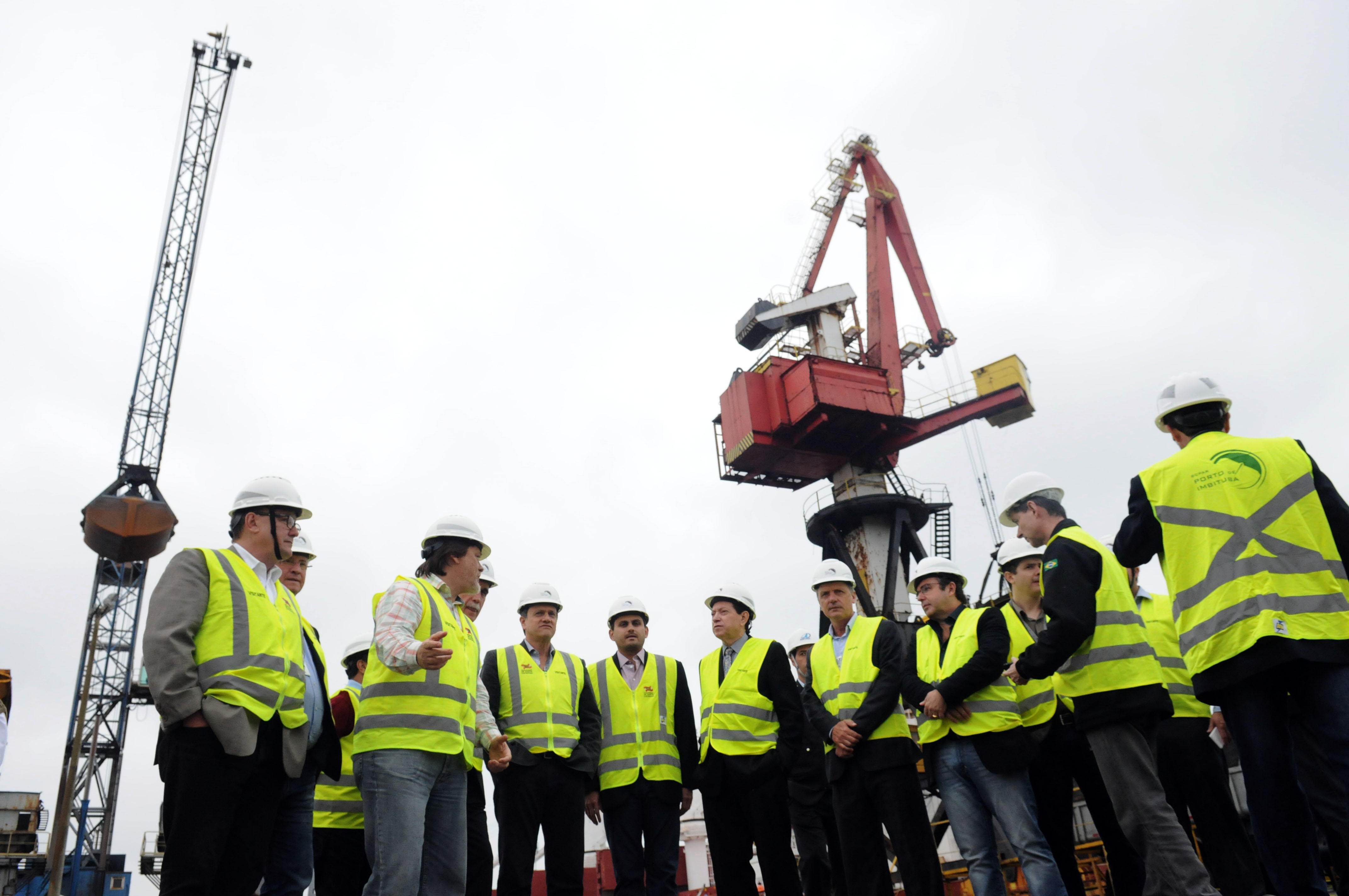 Visita técnica aos portos de Santa Catarina