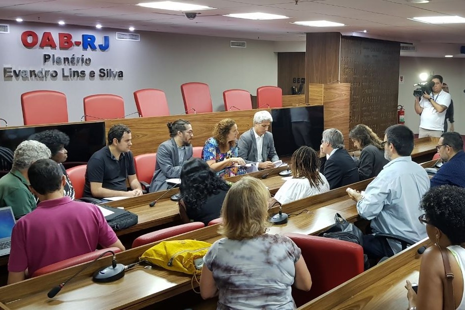 Comissão Externa se reúne na sede da OAB/RJ para dialogar com representantes das entidades da sociedade civil