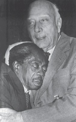 Ulysses Guimarães e Grande Otelo