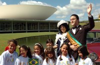 JK é representado em visita guiada ao Congresso