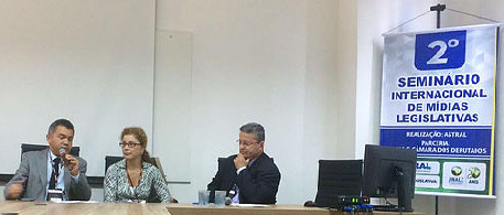 Cleber Verde, Evelin Maciel e Sergio Figueiredo