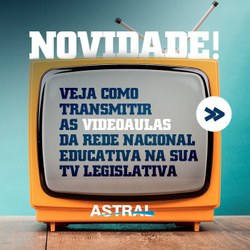 TVs legislativas exibirão aulas na quarentena