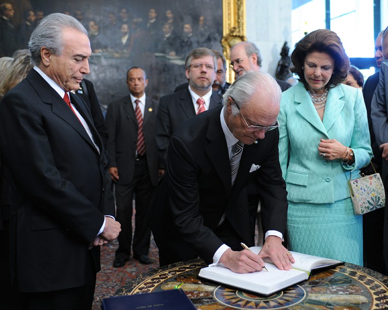 Reis da Suecia  Rodolfo Stuckert