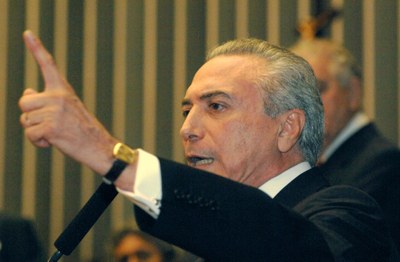 Temer presidente-Luiz Alves