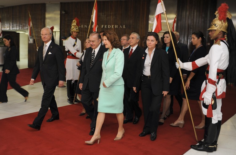 Visita real da Suécia