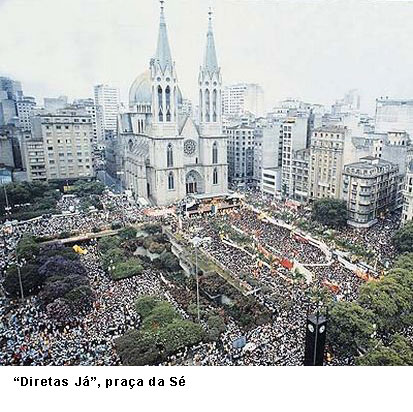 Praça da Sé-diretas já-1984