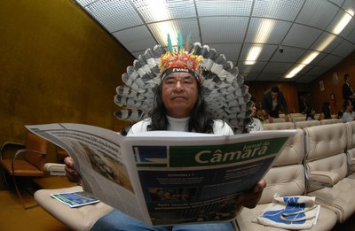 Indio na Câmara-Luiz Alves