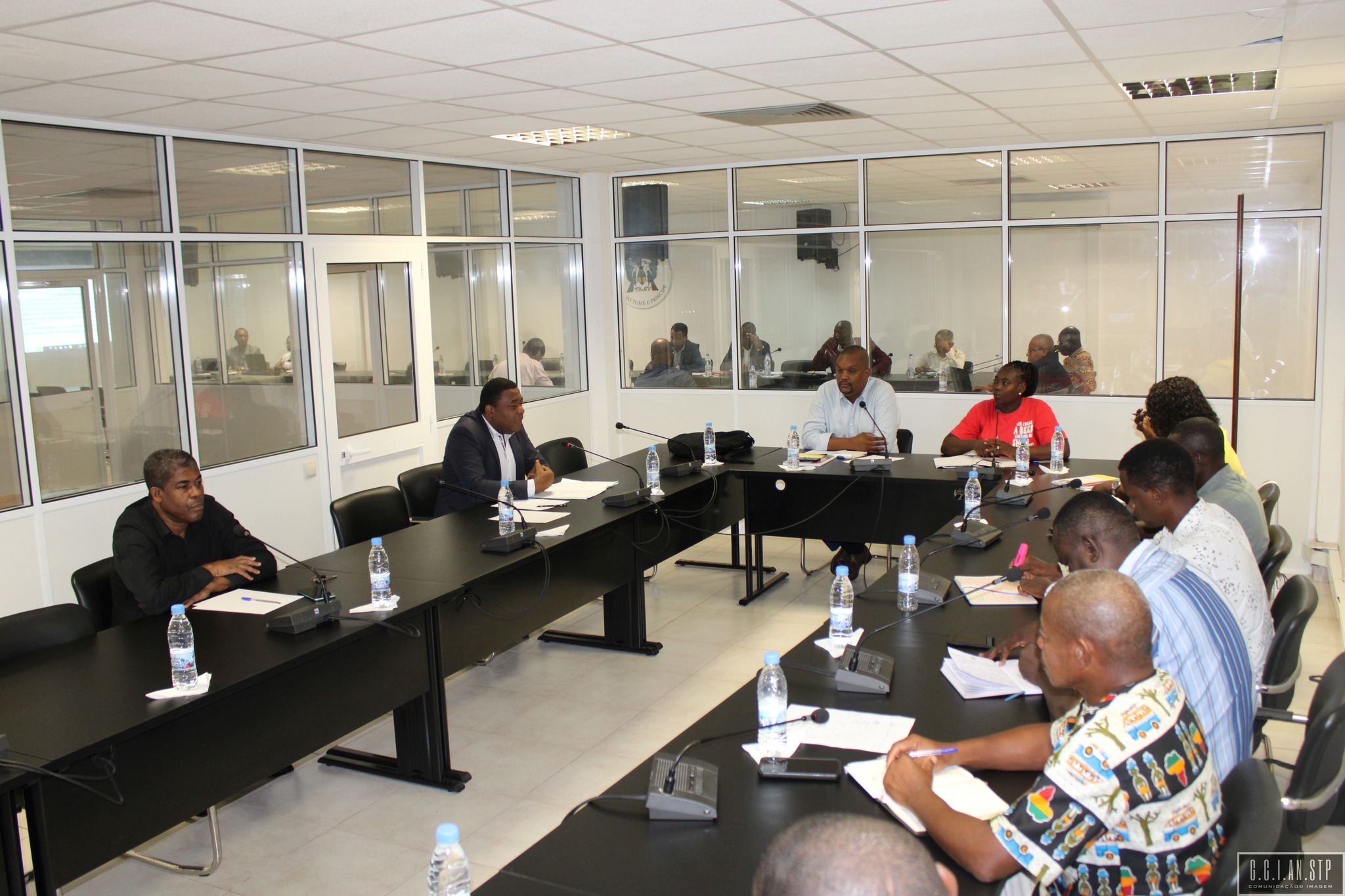 DEPUTADOS DA QUINTA COMISSÃO AUSCULTAM DIRECTORES DOS ÓRGÃOS DA COMUNICAÇÃO SOCIAL.