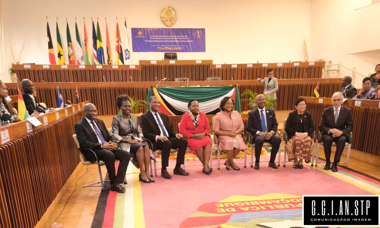 PRESIDENTE DA ASSEMBLEIA NACIONAL PARTICIPA NA XIII ASSEMBLEIA PARLAMENTAR DA CPLP.