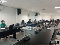 A PRIMEIRA COMISSÃO DO PARLAMENTO REÚNE-SE EM SESSÃO DE TRABALHOS