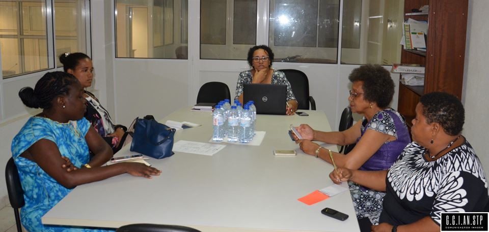 A Rede das Mulheres Parlamentares faz o Reajuste do Programa de Actividades da RMP-STP