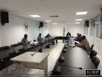 PRESIDENTE DA ASSEMBLEIA NACIONAL, DELFIM NEVES EM REUNIÃO COM OS PRESIDENTES DAS COMISSÕES ESPECIALIZADAS PERMANENTES