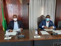 PRESIDENTE DA ASSEMBLEIA NACIONAL REÚNE-SE EM SESSÃO DE ESCLARECIMENTO COM PRESIDENTES DAS COMISSÕES 