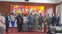 SECRETÁRIA DA ASSEMBLEIA NACIONAL DA REPÚBLICA DA NAMÍBIA ESTÁ DE VISITA AO PARLAMENTO SÃO-TOMENSE