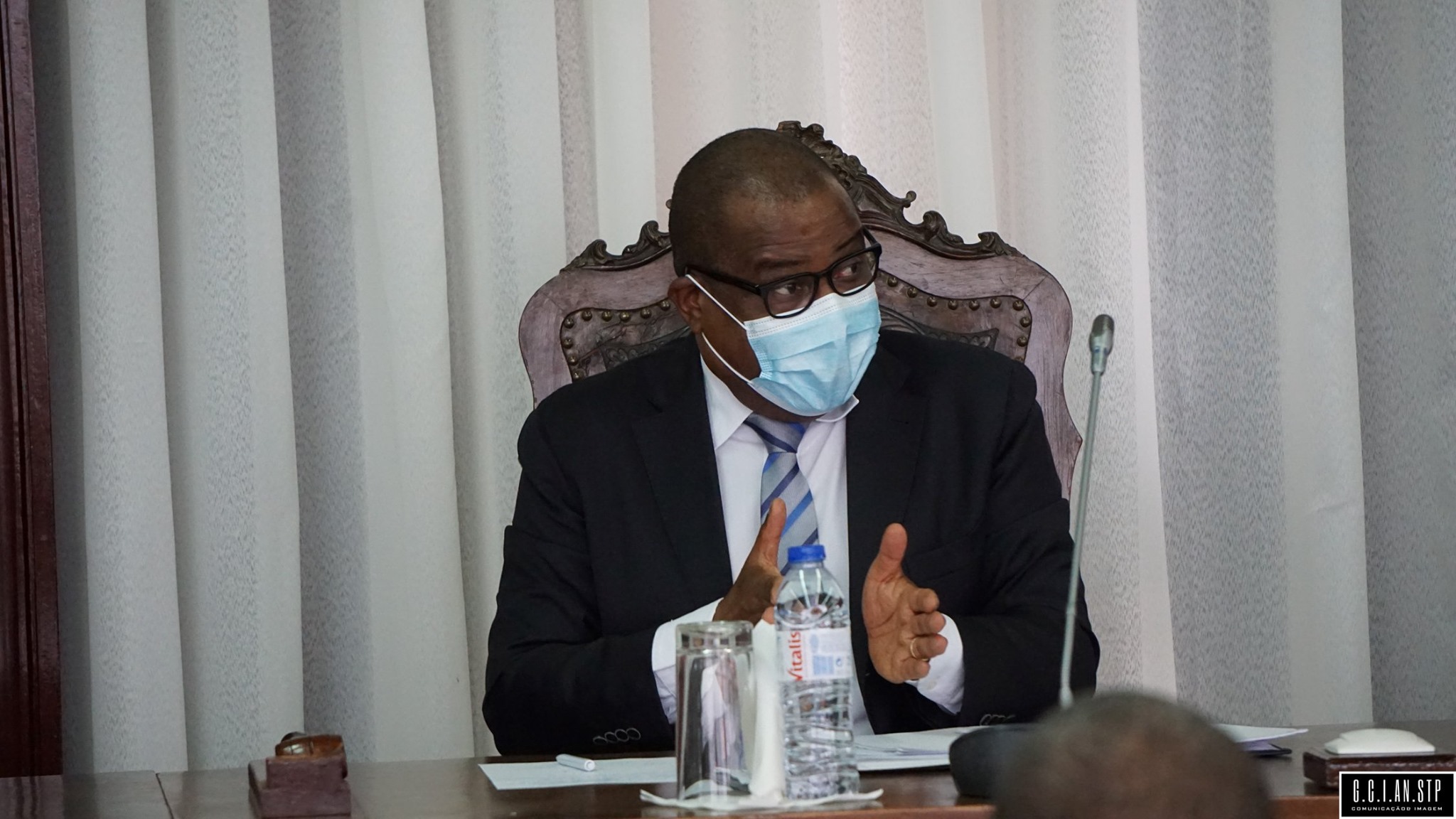 Presidente da Assembleia Nacional, Delfim Neves, orienta Conferencia de Líderes