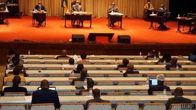 ASSEMBLEIA NACIONAL DEBATE ESTADO DE EMERGÊNCIA COM O GOVERNO