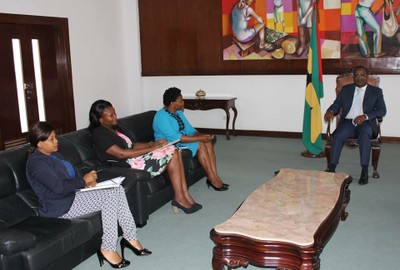 Audiência com o Instituto Nacional para Promoção de Igualdade e Equidade de Género