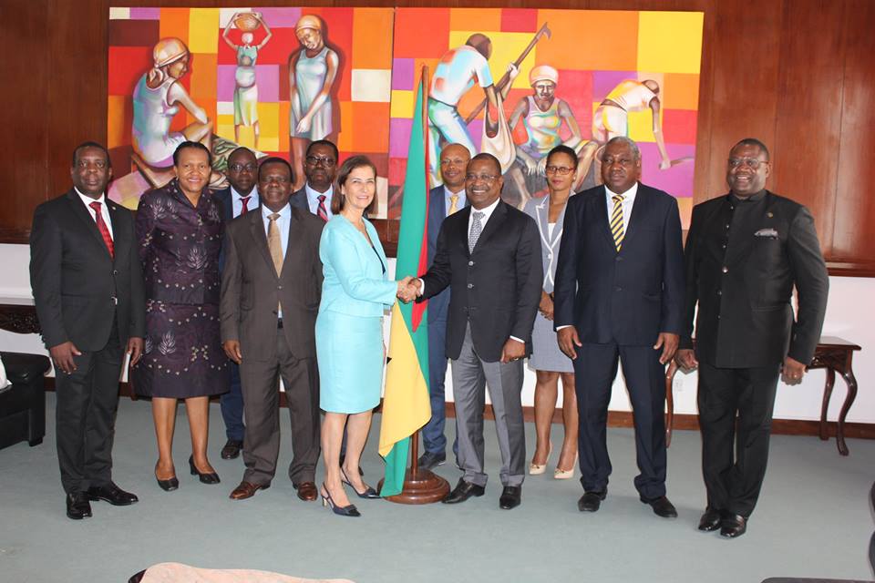 Audiência com Banco Africano para o Desenvolvimento