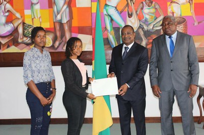 Audiência com Presidente do Parlamento Infanto Juvenil