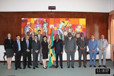 Recepção da delegação da Missão FMI