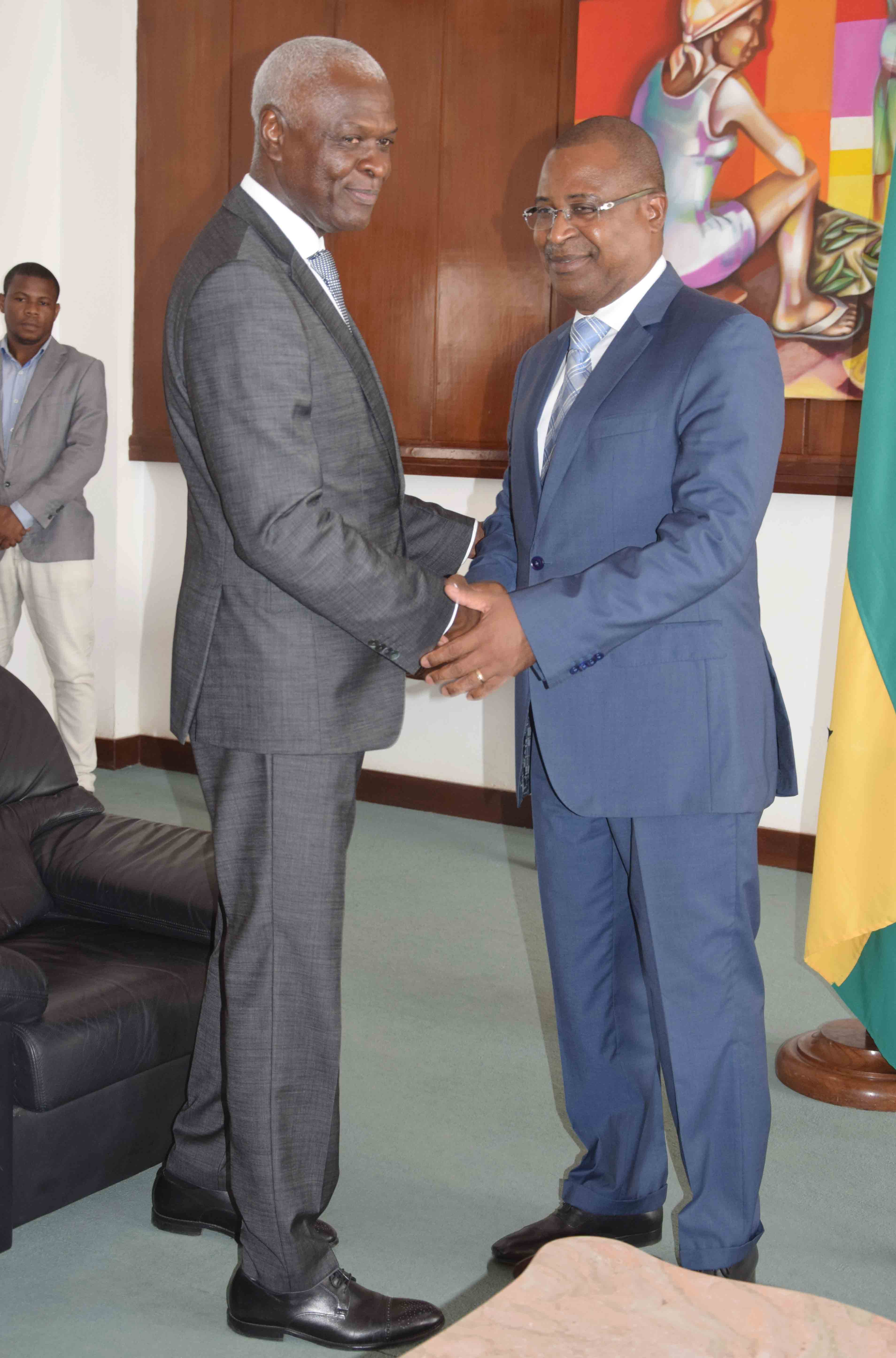 Audiência com o Presidente do Governo Regional do Príncipe