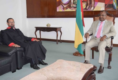 Audiência com o Presidente do Supremo Tribunal de Justiça